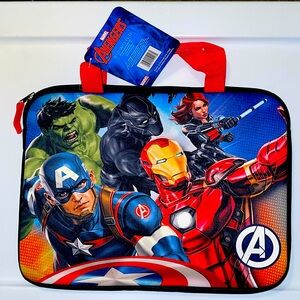 Avengers iPad Tablet Laptop Tech Carrying Case Padded 13” X 10” Marvel Bioworld